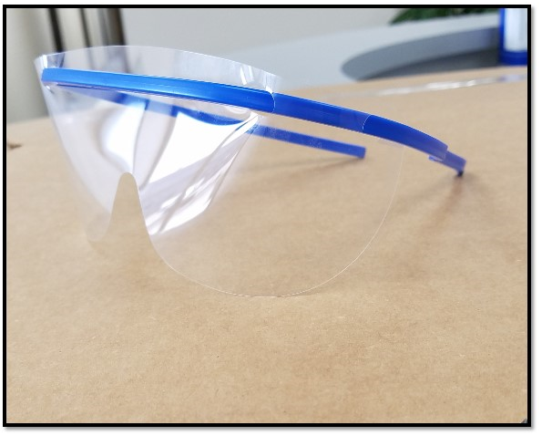 Protective Eyeglass Lenses, Case of 100 (Order w/Frames)