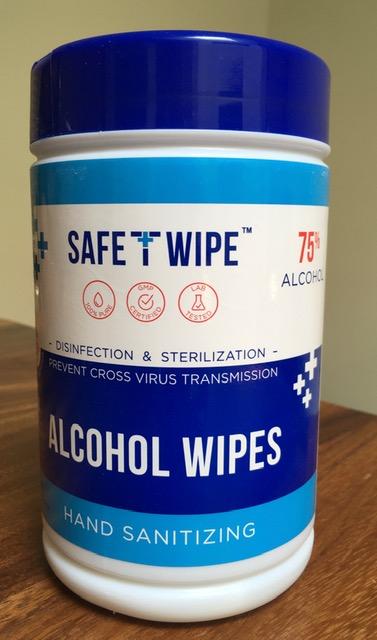 Disinfecting Wipes, 75% Alcohol